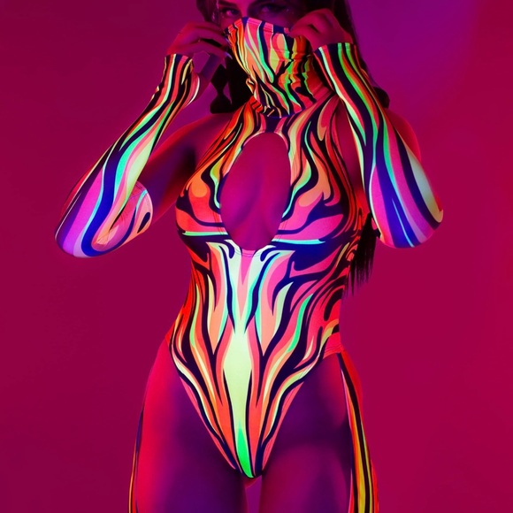 Badinka Other - Magmatic Cut-Out Catsuit